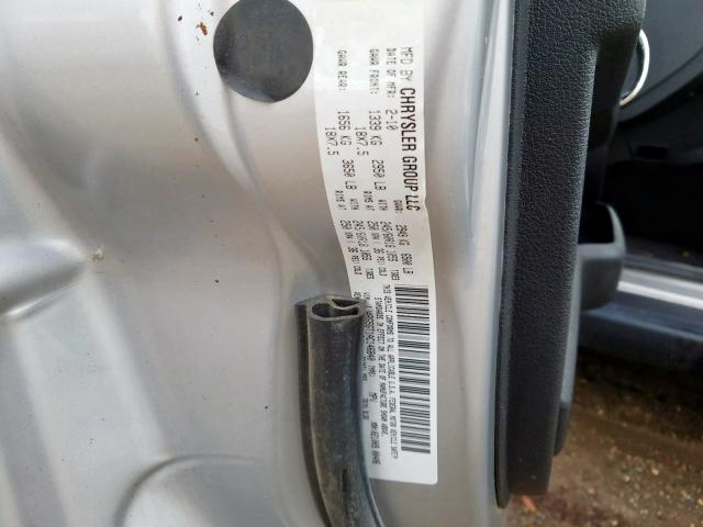 1J4RG5GT1AC146840 - 2010 JEEP COMMANDER LIMITED  ფოტო 10