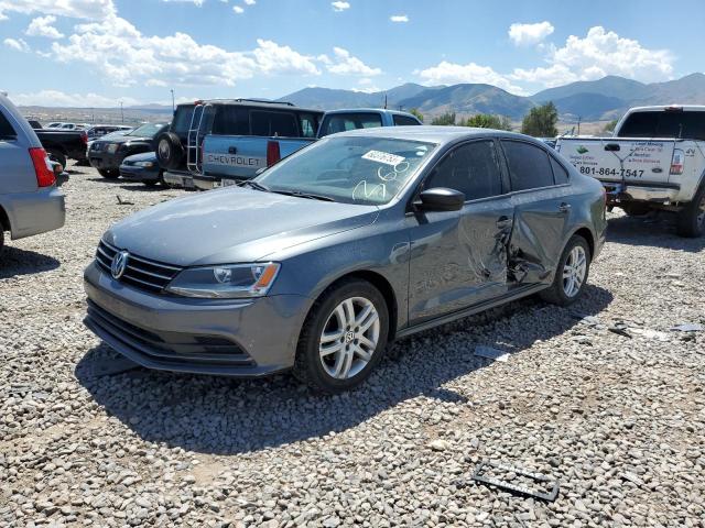 3VW2K7AJ8FM208536 - 2015 VOLKSWAGEN JETTA BASE 灰色 照片 1