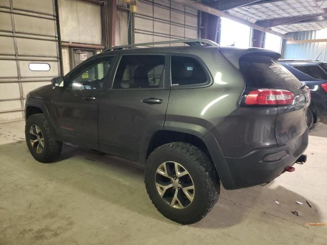 1C4PJMBS0EW157095 - 2014 JEEP CHEROKEE TRAILHAWK GRAY photo 2