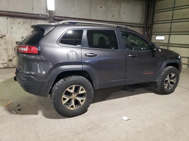 1C4PJMBS0EW157095 - 2014 JEEP CHEROKEE TRAILHAWK GRAY photo 3