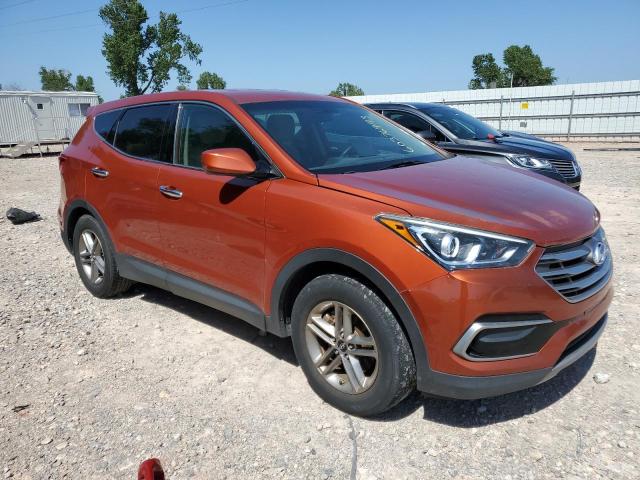 5XYZT3LB6HG409509 - 2017 HYUNDAI SANTA FE S ORANGE photo 4