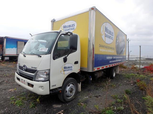 JHHSDL2H9DK001916 - 2013 HINO 195 WHITE photo 2