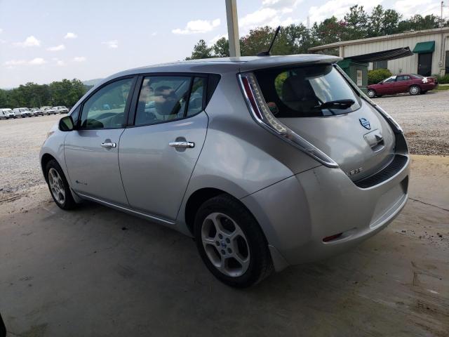 JN1AZ0CP3CT017013 - 2012 NISSAN LEAF SV SILVER photo 2