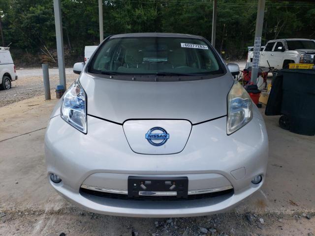 JN1AZ0CP3CT017013 - 2012 NISSAN LEAF SV SILVER photo 5