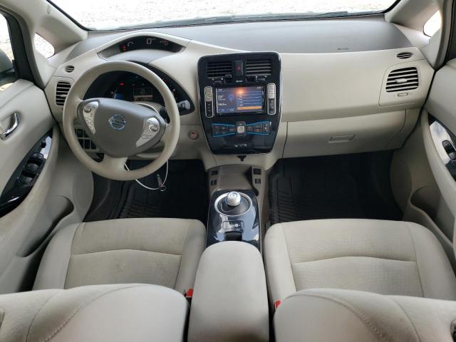 JN1AZ0CP3CT017013 - 2012 NISSAN LEAF SV SILVER photo 8