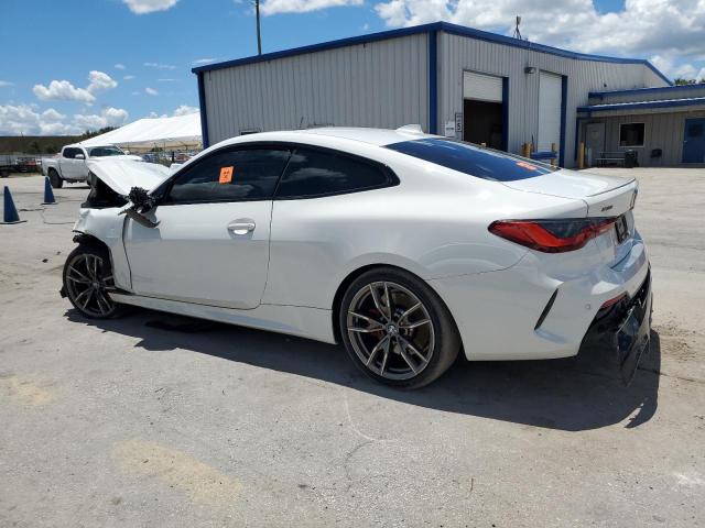 WBA13AR01MCG22583 - 2021 BMW M440XI WHITE photo 2