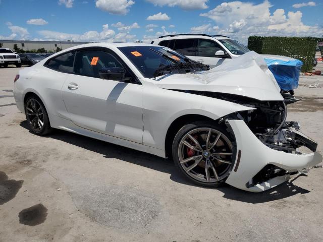 WBA13AR01MCG22583 - 2021 BMW M440XI WHITE photo 4
