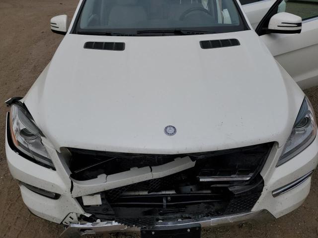4JGDA5HB9DA203627 - 2013 MERCEDES-BENZ ML 350 4MATIC WHITE photo 12