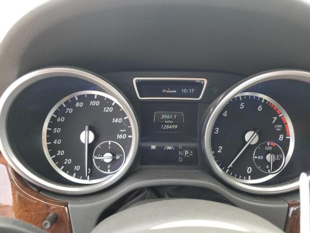 4JGDA5HB9DA203627 - 2013 MERCEDES-BENZ ML 350 4MATIC WHITE photo 9