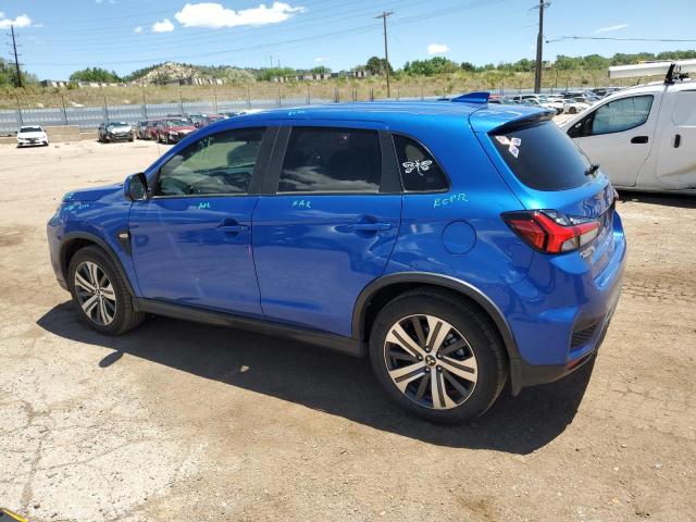 JA4AR3AU7LU006379 - 2020 MITSUBISHI OUTLANDER ES BLUE photo 2