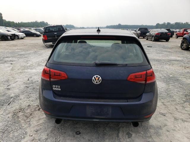 3VW5T7AU5FM093155 - 2015 VOLKSWAGEN GTI BLUE photo 6