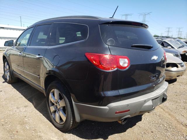 1GNKRLED7BJ333571 - 2011 CHEVROLET TRAVERSE LTZ BLACK photo 3