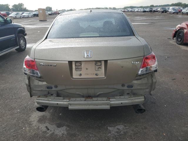 1HGCP36808A008615 - 2008 HONDA ACCORD EXL GOLD photo 6