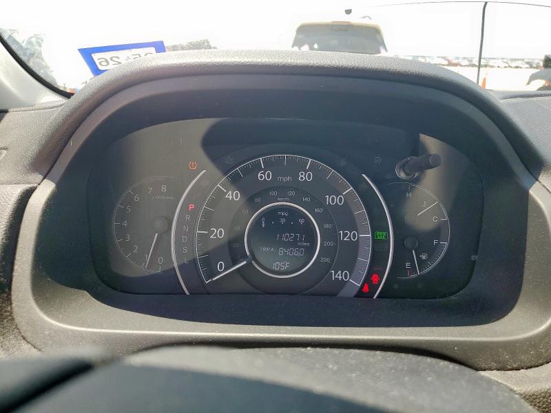 2HKRM3H51GH511680 - 2016 HONDA CR-V EX SILVER photo 9