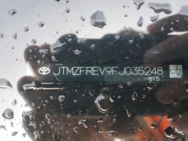 JTMZFREV9FJ035248 - 2015 TOYOTA RAV4 LE თეთრი ფოტო 13