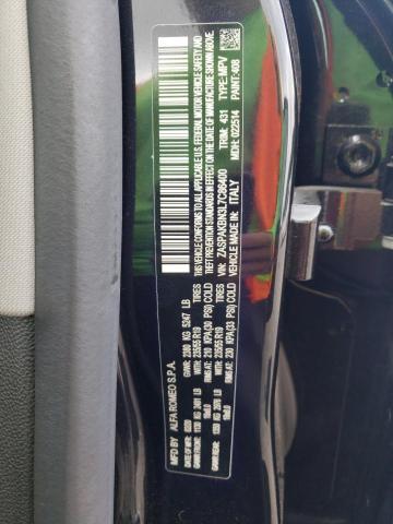 ZASPAKBN3L7C86400 - 2020 ALFA ROMEO STELVIO TI BLACK photo 13