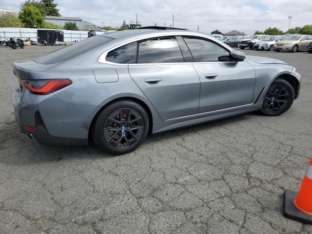 WBY43AW02RFR88008 - 2024 BMW I4 EDRIVE 35 GRAY photo 3