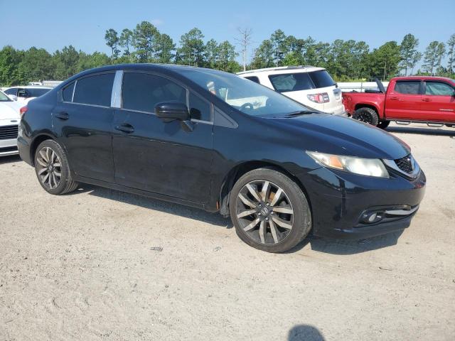 19XFB2F9XFE086486 - 2015 HONDA CIVIC EXL 黑色 照片 4