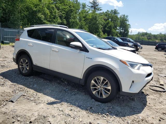 JTMRJREV6GD030474 - 2016 TOYOTA RAV4 HV XLE WHITE photo 4