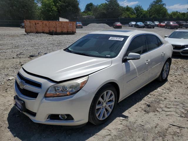 1G11G5SX6DF191703 - 2013 CHEVROLET MALIBU 3LT თეთრი ფოტო 1