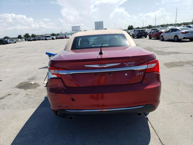 1C3BCBEG9DN632879 - 2013 CHRYSLER 200 TOURING RED photo 6