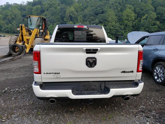 1C6SRFHT4NN184554 - 2022 RAM 1500 LIMITED WHITE photo 6