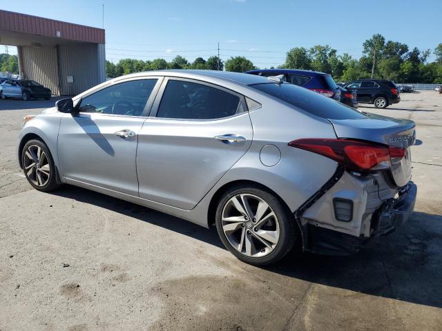 5NPDH4AE4GH660812 - 2016 HYUNDAI ELANTRA SE SILVER photo 2