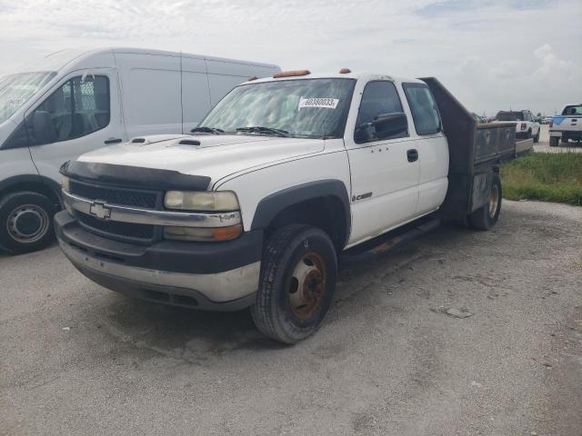 1GBJC39U41F207819 - 2001 CHEVROLET SILVERADO C3500 WHITE photo 2