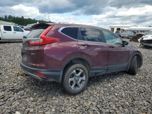 2HKRW2H89HH606097 - 2017 HONDA CR-V EXL BURGUNDY photo 3