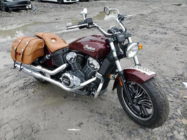 56KMSA001P3191500 - 2023 INDIAN MOTORCYCLE CO. SCOUT ABS BURGUNDY photo 1