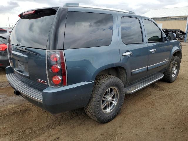 1GKFK63887J212923 - 2007 GMC YUKON DENALI BLUE photo 3