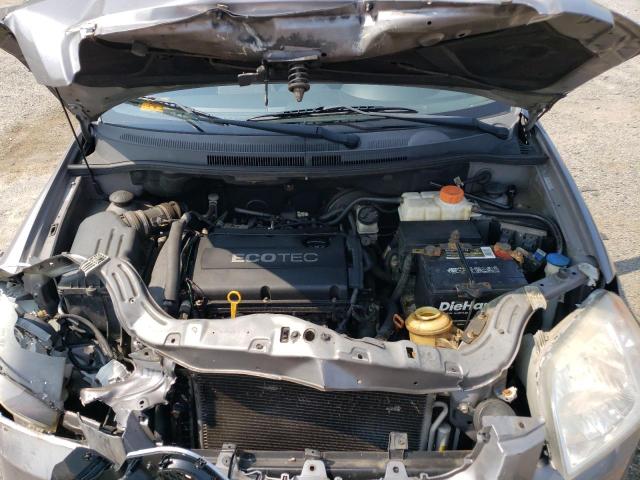 KL1TD5DE9AB093179 - 2010 CHEVROLET AVEO LS ნაცრისფერი ფოტო 11