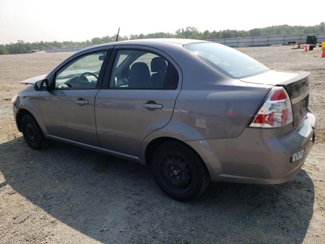 KL1TD5DE9AB093179 - 2010 CHEVROLET AVEO LS ნაცრისფერი ფოტო 2