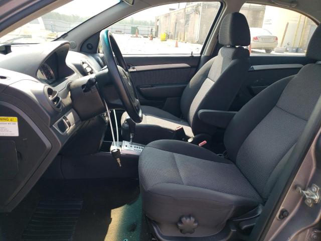 KL1TD5DE9AB093179 - 2010 CHEVROLET AVEO LS ნაცრისფერი ფოტო 7