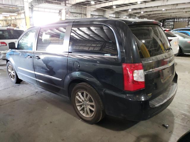 2C4RC1CGXFR697155 - 2015 CHRYSLER TOWN & COU TOURING L BLACK photo 2