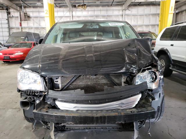 2C4RC1CGXFR697155 - 2015 CHRYSLER TOWN & COU TOURING L BLACK photo 5