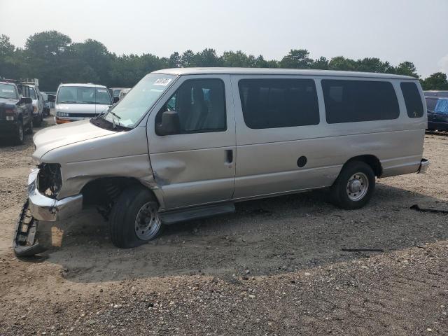 1FBSS31L93HB43987 - 2003 FORD ECONOLINE E350 SUPER DUTY WAGON WHITE photo 1