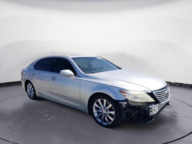 JTHGL5EF7A5040448 - 2010 LEXUS LS 460L SILVER photo 4