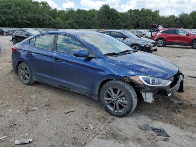 5NPD84LF0JH342795 - 2018 HYUNDAI ELANTRA SEL BLUE photo 4