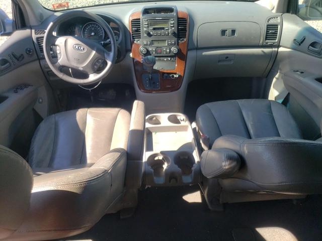 KNDMB233576171993 - 2007 KIA SEDONA EX BLUE photo 8