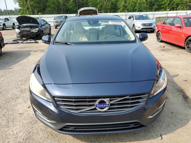 YV140MFK0F1341364 - 2015 VOLVO S60 PREMIER BLUE photo 5