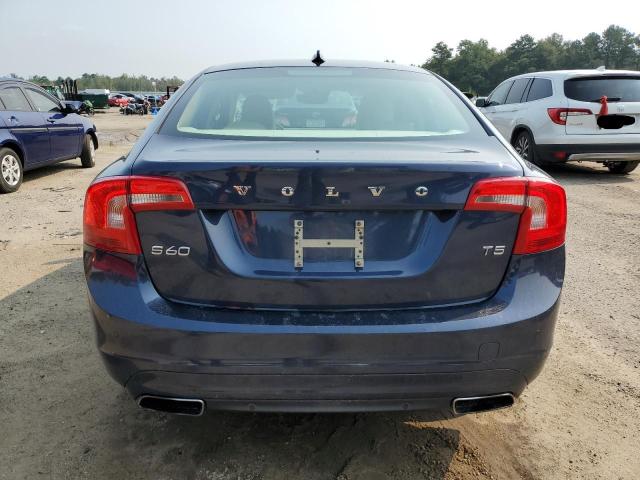 YV140MFK0F1341364 - 2015 VOLVO S60 PREMIER BLUE photo 6