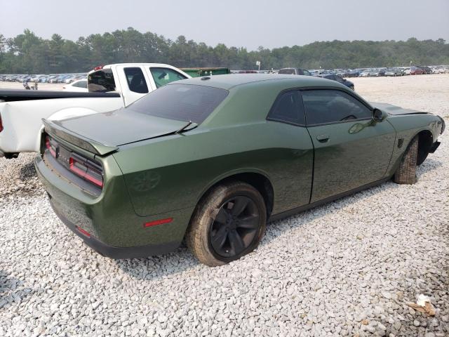 2C3CDZAG3KH744261 - 2019 DODGE CHALLENGER SXT GREEN photo 3