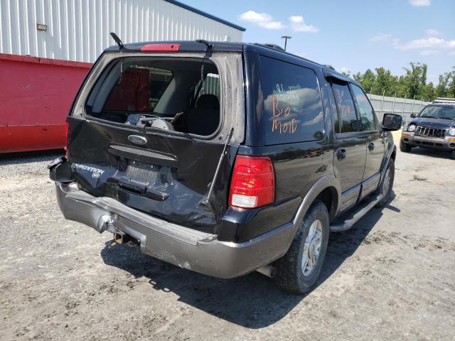 1FMRU15W64LA81813 - 2004 FORD EXPEDITION XLT BLACK photo 4