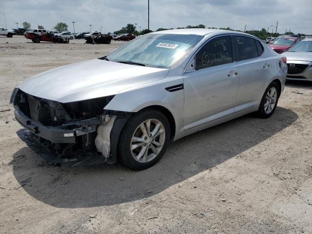 5XXGM4A79DG231814 - 2013 KIA OPTIMA LX SILVER photo 1