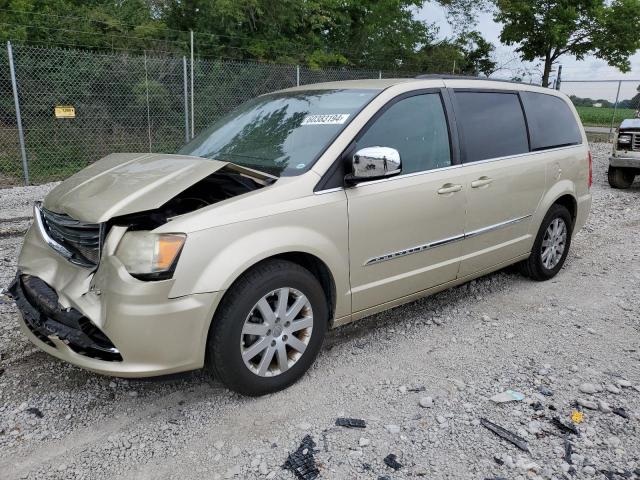 2A4RR8DG4BR758445 - 2011 CHRYSLER TOWN & COU TOURING L GOLD photo 1