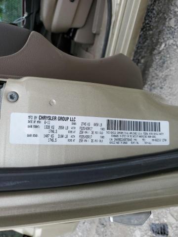 2A4RR8DG4BR758445 - 2011 CHRYSLER TOWN & COU TOURING L GOLD photo 13