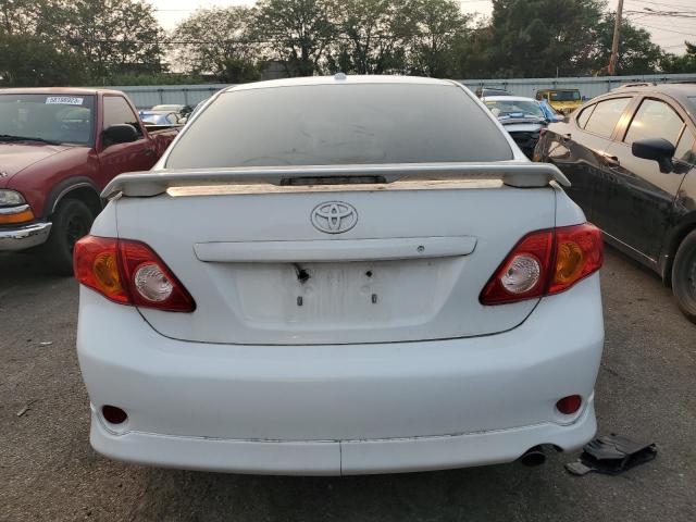 1NXBU4EE8AZ226043 - 2010 TOYOTA COROLLA BASE WHITE photo 6