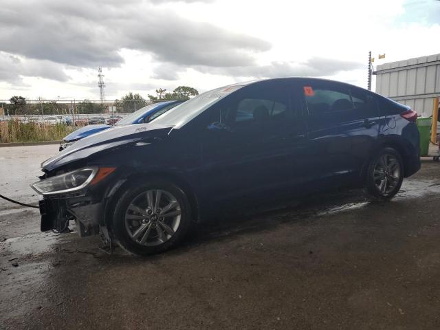 5NPD84LF6JH279895 - 2018 HYUNDAI ELANTRA SEL BLUE photo 1