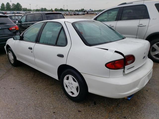 1G1JC524917339897 - 2001 CHEVROLET CAVALIER BASE WHITE photo 2